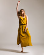 Robe Longue Maeva - Golden Palm