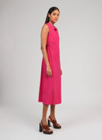 Robe Midi Maezra Fuchsia