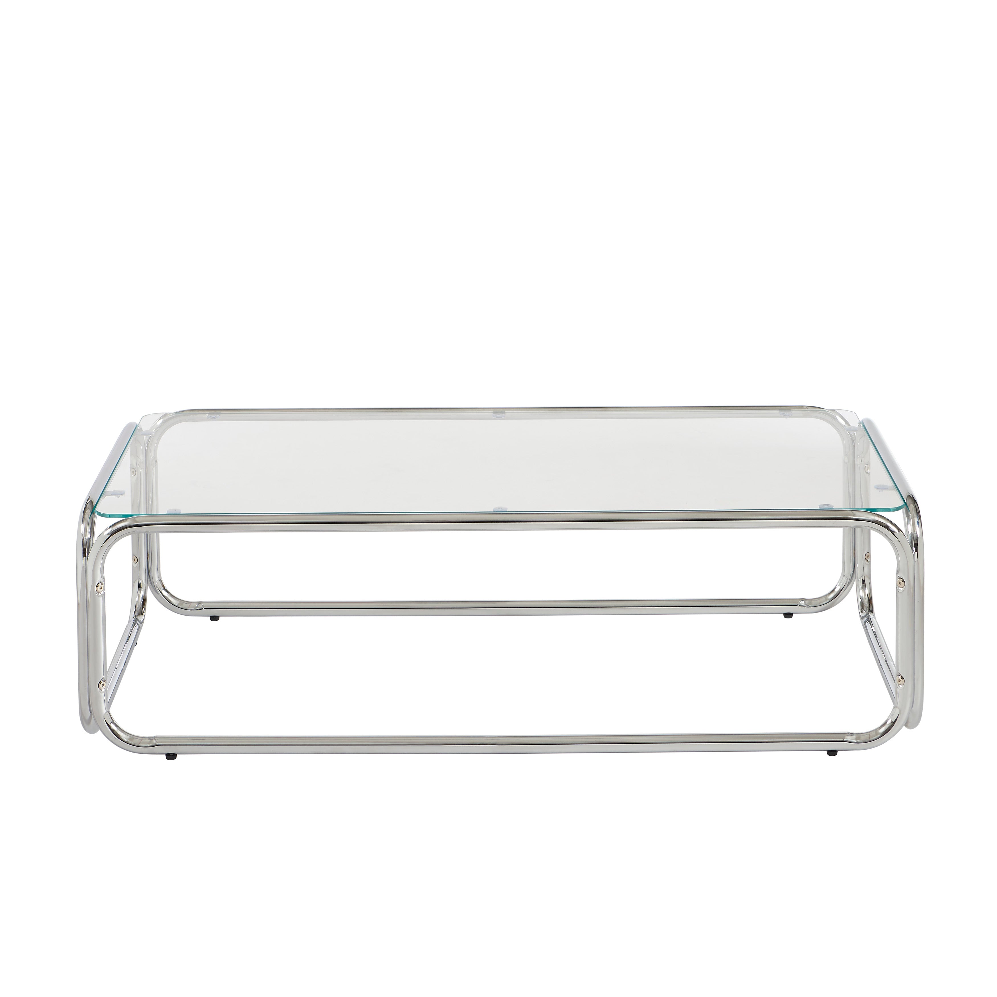 Maggy - Mesa De Centro - Cristal Templado - Transparente