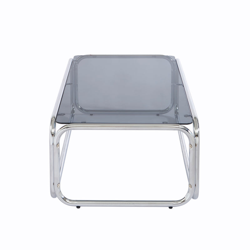 Table Basse Maggy Verre Trempé Noir