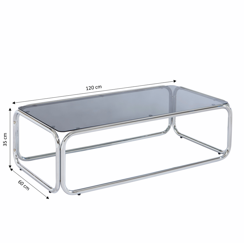 Maggy - Coffee Table - Black Tempered Glass