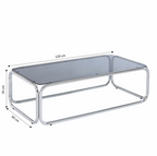 Maggy - Coffee Table - Black Tempered Glass