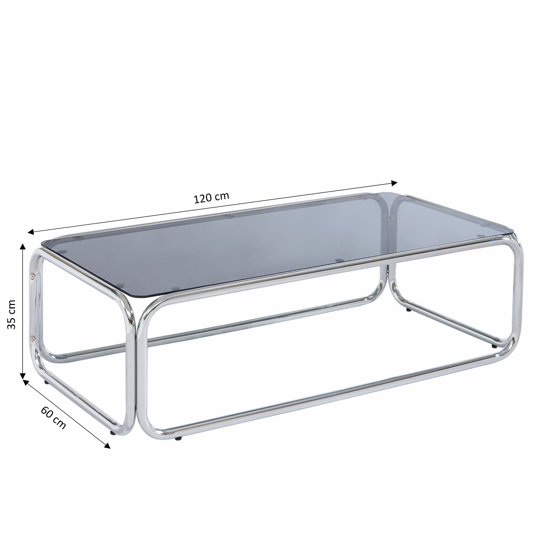 Maggy - Coffee Table - Black Tempered Glass