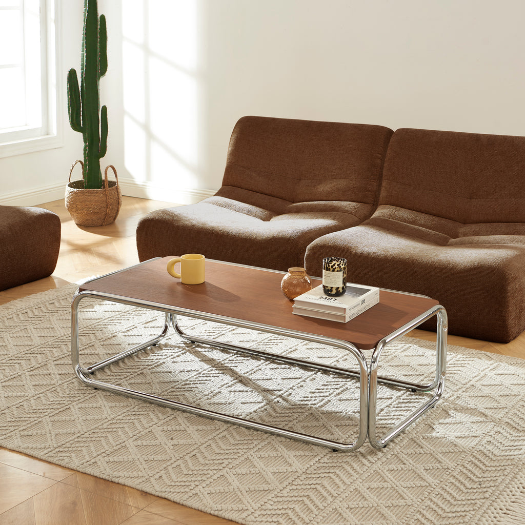 Maggy - Coffee Table - Walnut Veneer