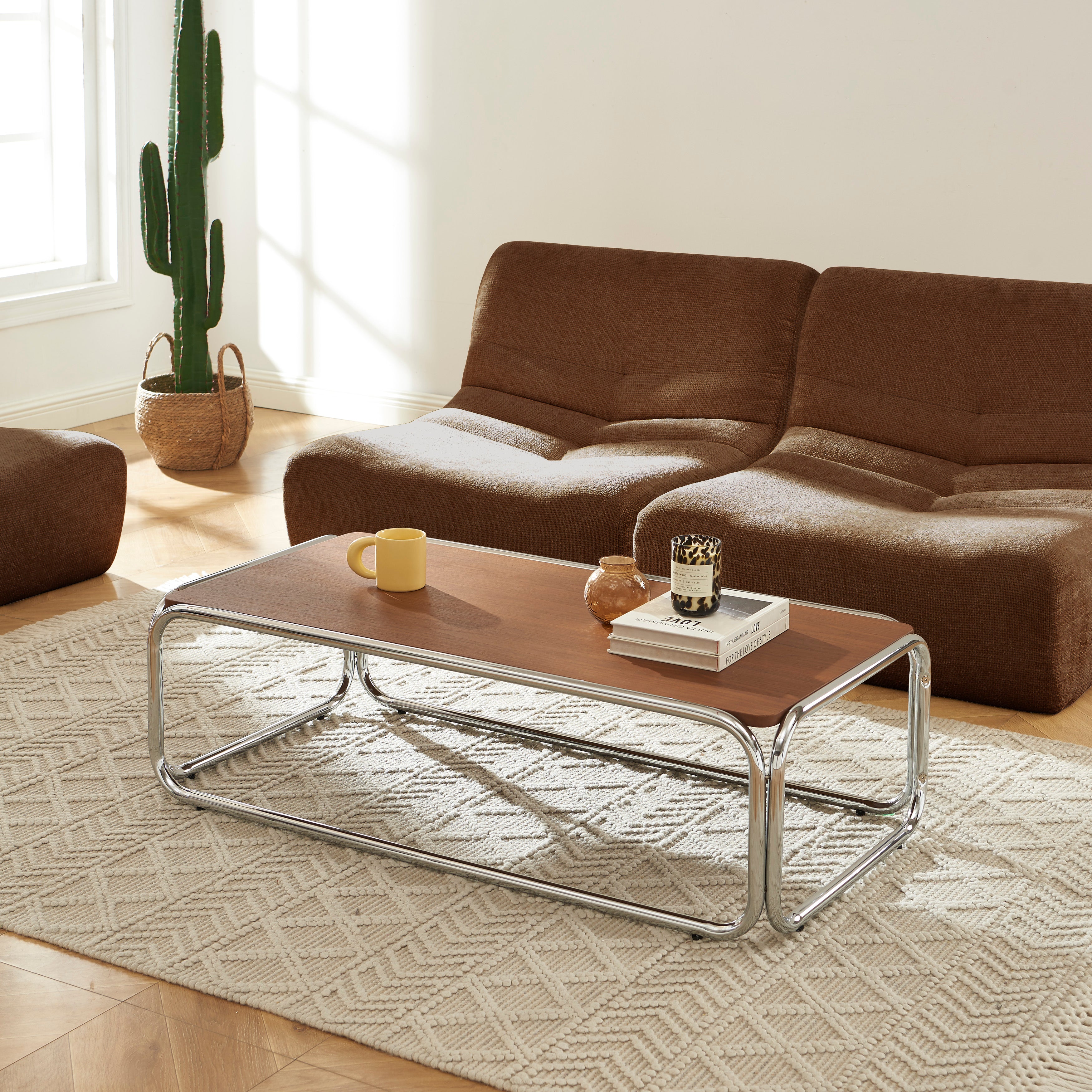 Maggy - Coffee Table - Walnut Veneer