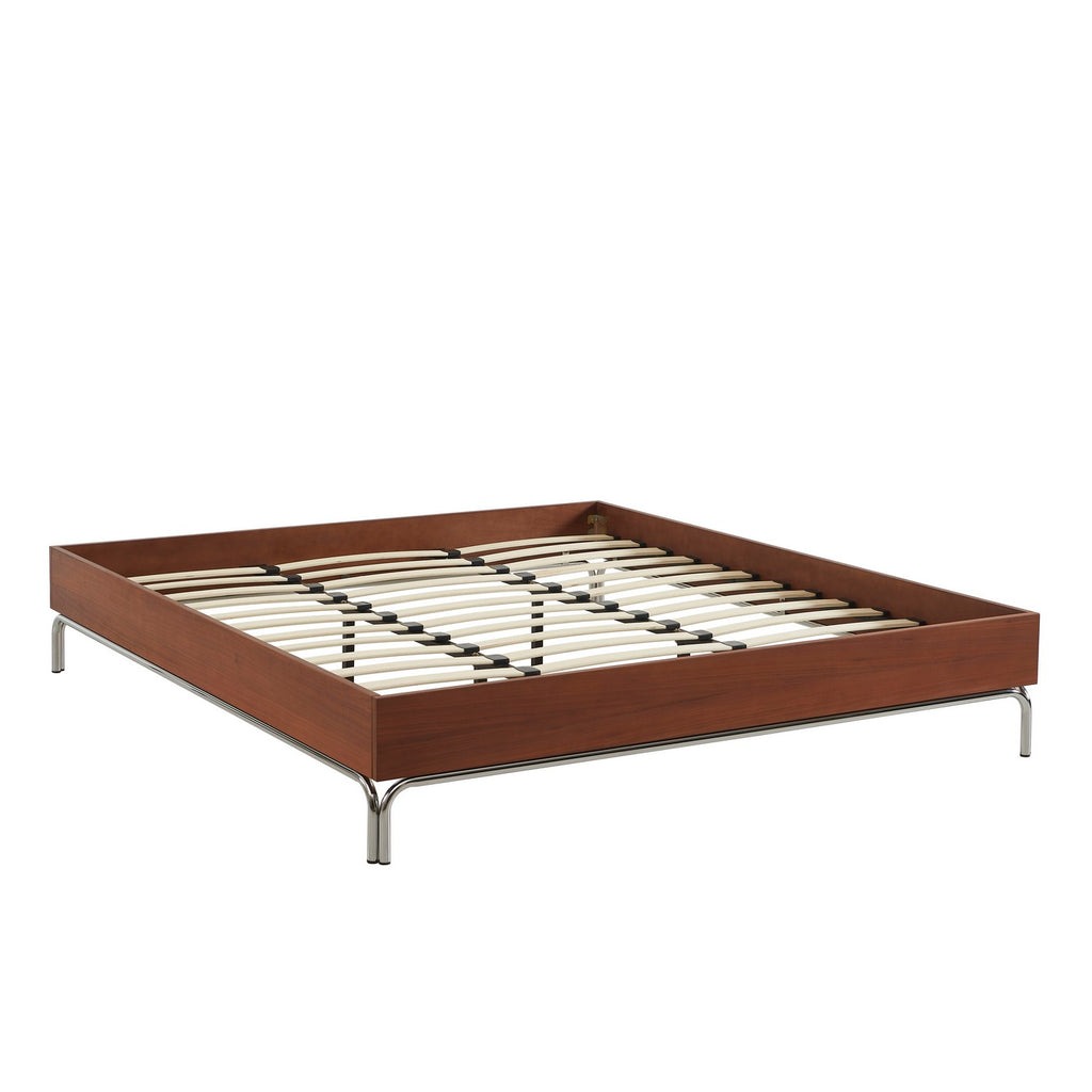Maggy - Bed - Chenille Fabric - Beige