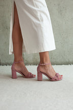 Magritte Palo Heeled Shoes - Dark Pink