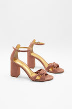 Magritte Palo Heeled Shoes - Dark Pink