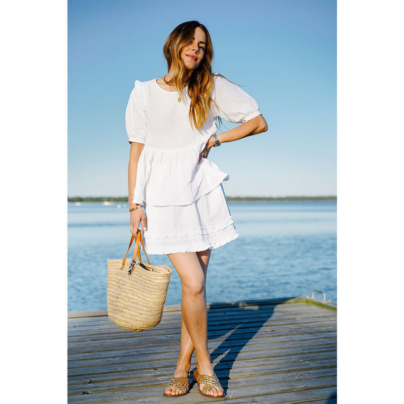 Seven August - Blusa Magy - Blanco