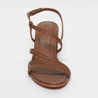 Sandalias Tacón Mahala - Camel