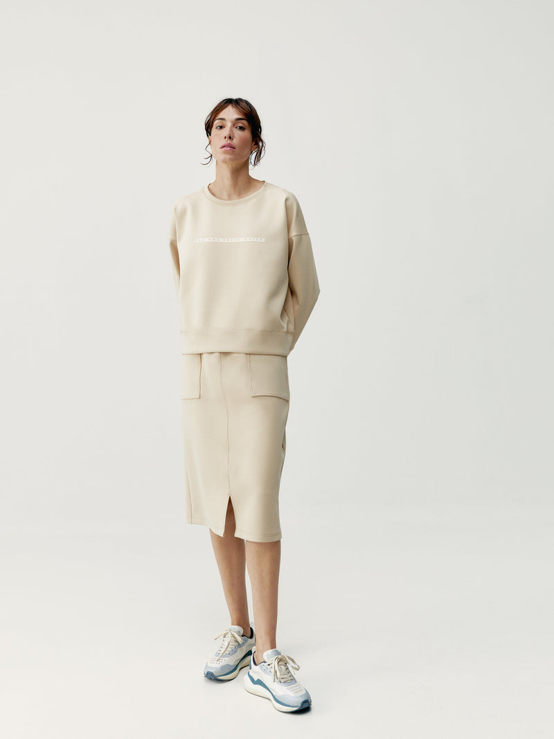 Jupe Maia - Beige - Femme
