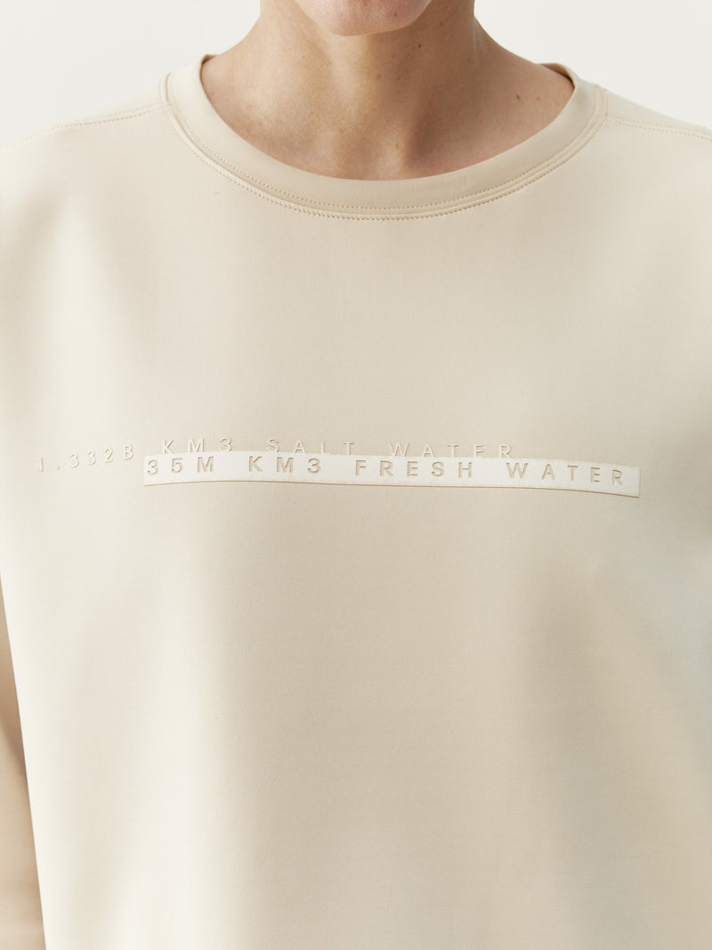 Sweatshirt Maia - Beige - Femme