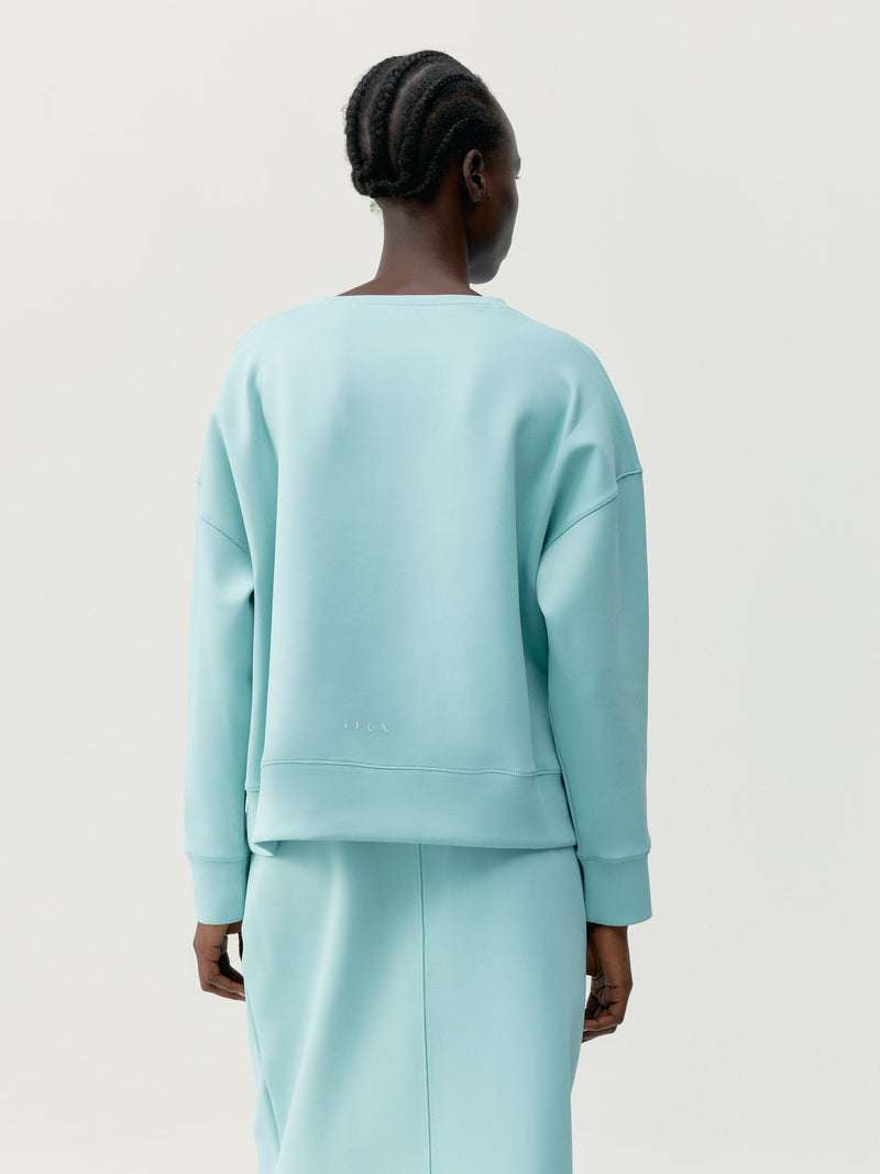 Sudadera Maia - Gris Niebla - Mujer