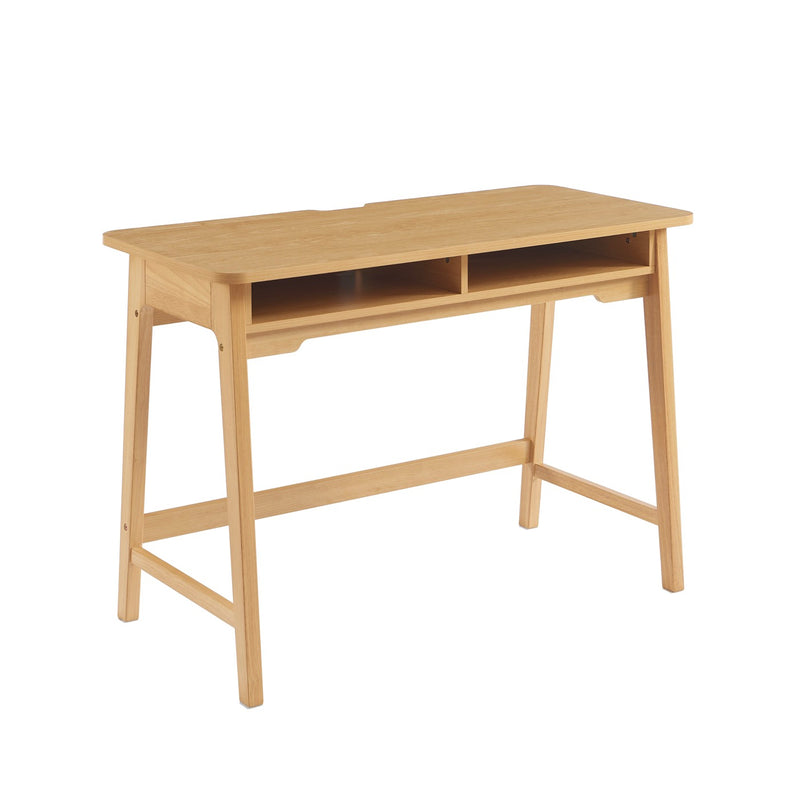 Bureau - Maia - 2 Compartiments - Effet Chêne