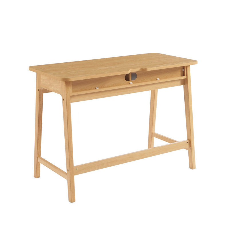 Bureau - Maia - 2 Compartiments - Effet Chêne