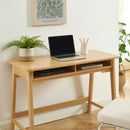 Bureau - Maia - 2 Compartiments - Effet Chêne