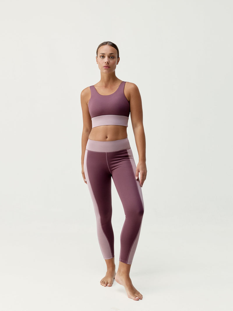 Maiko Tuscany/Deep Rose Leggings - Women's