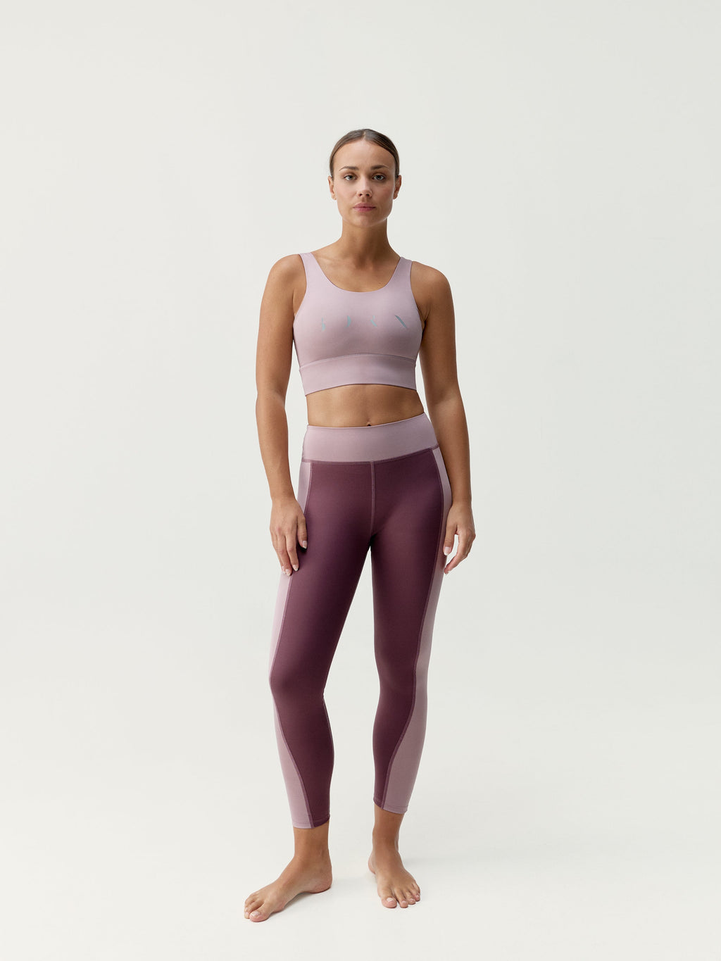 Maiko Leggings - Tuscany/Deep Rose - Women's