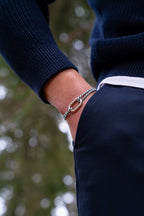 Amure Bracelet - Blue And Beige