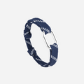 Bracelet Galion - Bleu Marine & Blanc
