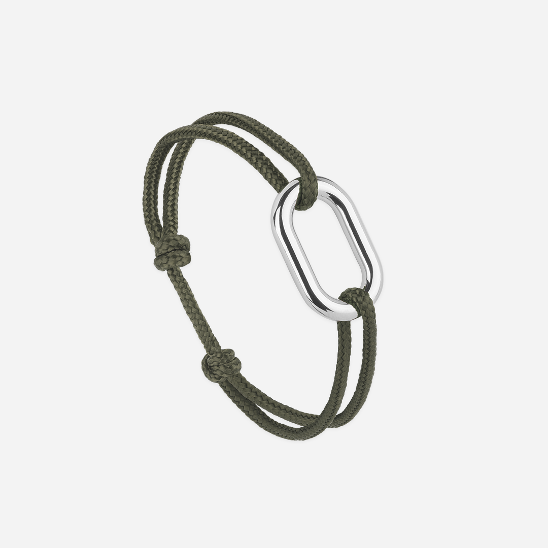 Traille Bracelet - Khaki