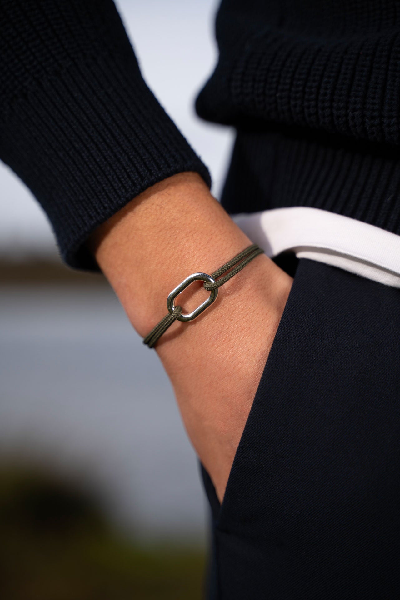 Traille Bracelet - Khaki