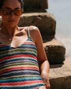 1 Piece Valentine Ocean Stripes