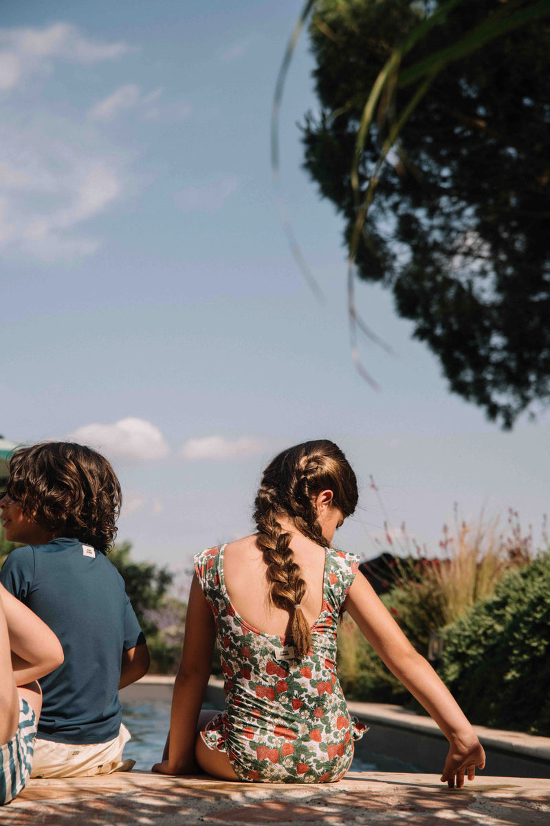 Bañador 1 Pieza Bailarina Fresa