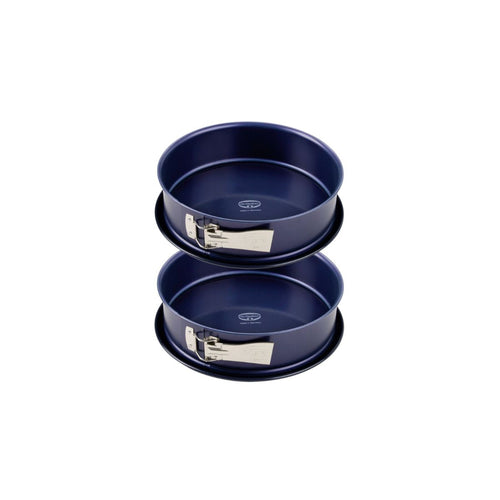 Dr Oetker - Ensemble De 2 Moules À Manqué À Charnière 26 Cm Dr.Oetker Back Liebe - Bleu