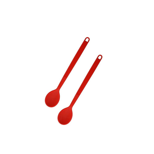 Dr Oetker - Set De 2 Ustensiles De Cuisine Cuillère Silicone Dr Oetker Flexxibel Love - Rouge