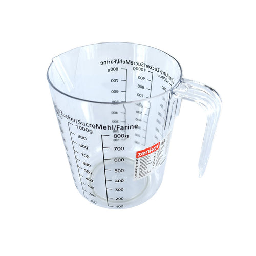 Zenker - Verre Doseur 1 Litre Zenker Smart Pastry - Transparent