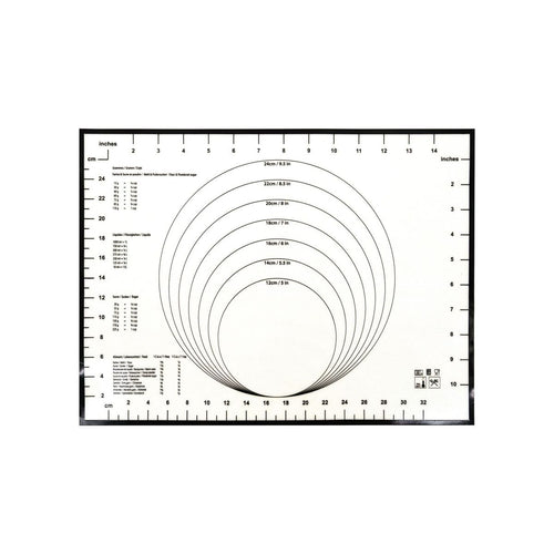 Zenker - Tapis De Cuisson En Silicone 40 X 30 Cm Zenker Smart Pastry - Blanc|Noir