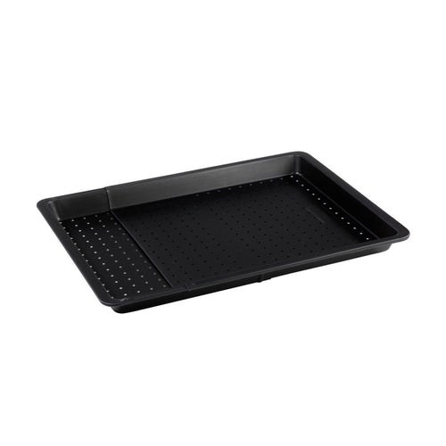 Zenker - Plaque À Pizza Rectangulaire Perforée Extensible 37 À 52 X 33 Cm Zenker Black Metallic - Noir