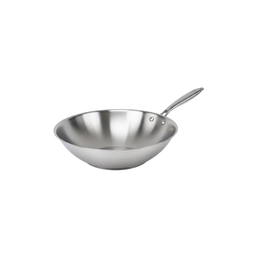 Wok In Acciaio Inox 18/10 Triply Fackelmann Vita3 - Inox