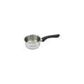 Fackelmann Geneva Stainless Steel Saucepan - Grey/Black