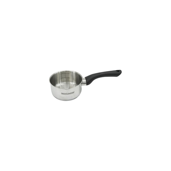 Casseruola In Acciaio Inox Fackelmann Geneva - Grigio/Nero
