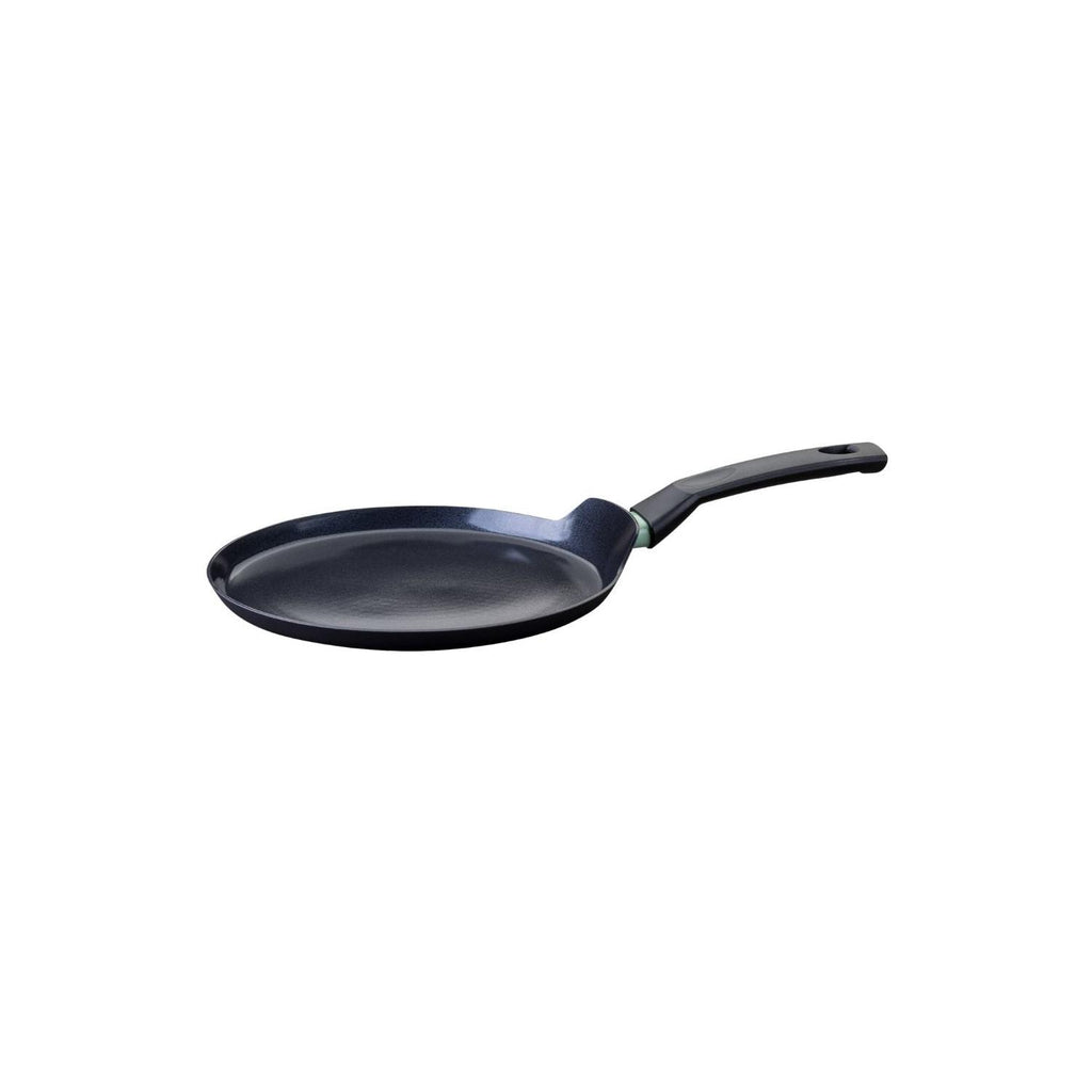 Crepera De Aluminio Con Revestimiento Cerámico Antiadherente Sin PFAS Fackelmann Brandao - Negro/Verde