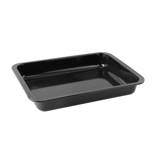 Zenker - Plat À Four Xxl Rectangle 40 X 29 Cm En Acier Émaillé Zenker Spécial Cooking - Noir