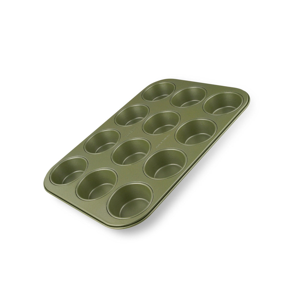 Moule À Muffins 12 Empreintes Zenker Green Vision - Vert