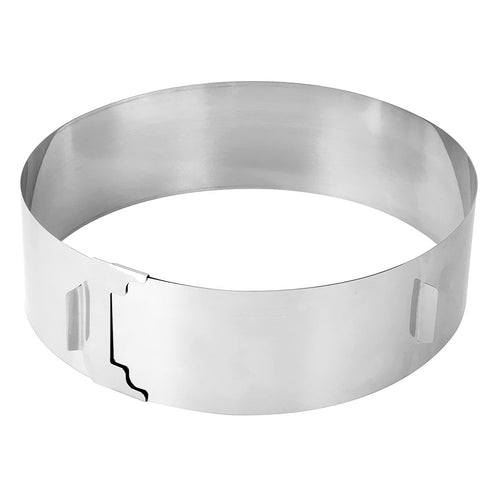 Zenker - Cercle À Pâtisserie Réglable Zenker Smart Pastry - Inox