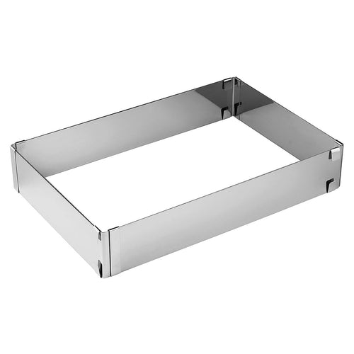 Zenker - Cadre À Gâteau Réglable 27 À 52 Cm Zenker Smart Pastry - Inox