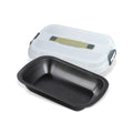 Rectangular Cake Tin with Transport Lid Zenker Bake Click And Go - Black