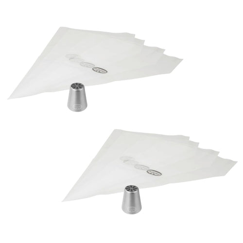 Dr Oetker - Set De 2 Poche À Douilles Professionnelle Inox Dr Oetker Noël - Gris
