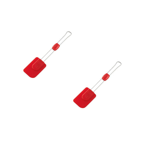 Dr Oetker - Set De 2 Ustensiles De Pâtisserie Spatule Silicone Dr Oetker Flexxibel Love - Rouge