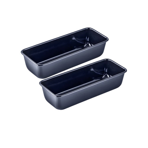 Dr Oetker - Lot De 2 Moules À Gâteaux 30/30 Cm En Acier Émaillé Dr Oetker Back-Liebe - Bleu
