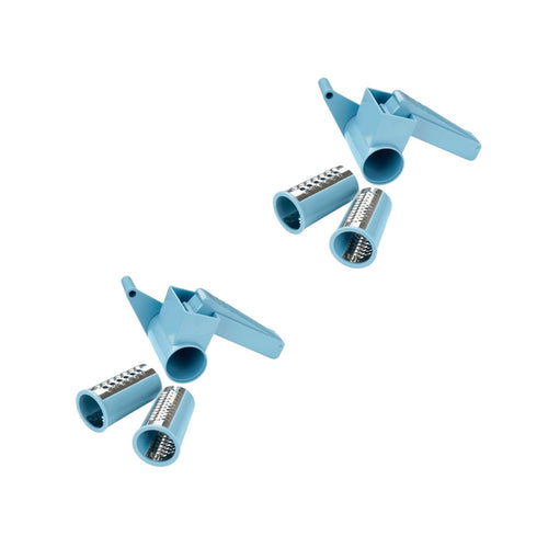 Zenker - Set De 2 Râpes En Plastique Zenker Sweet Sensation - Bleu