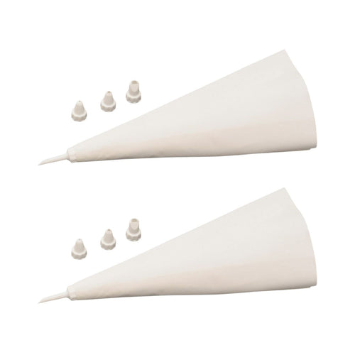 Zenker - Set De 2 Ustensiles De Pâtisserie Poche À Douille Avec Embouts Zenker Smart Pastry - Blanc