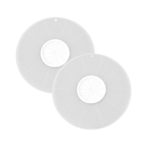 Zenker - Set De 2 Couvercles 30/30 Cm En Plastique Avec 2 Ustensiles Zenker Smart Pastry - Blanc|Transparent