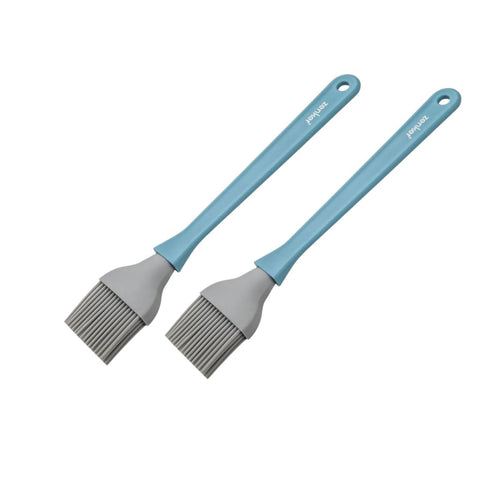 Zenker - Ensemble De 2 Pinceaux De Cuisine Et De Pâtisserie 25 Cm En Poils Silicone Zenker Sweet Sensation - Gris
