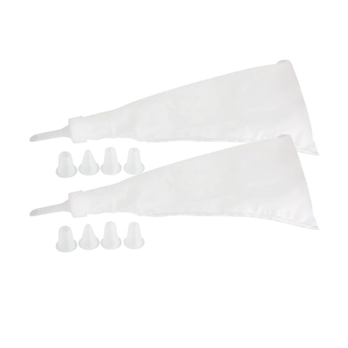Zenker - Set De 2 Poches À Douilles Avec Embouts En Plastique Zenker Smart Pastry - Transparent